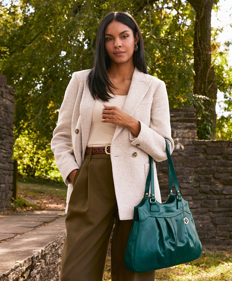 Napoli Satchel - Vintage Distressed Leather - Image 10