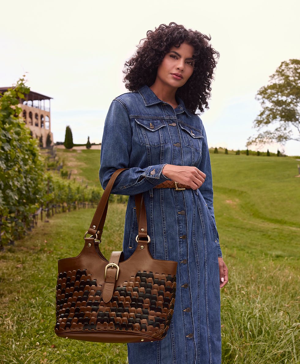 Pitassi Tote - Leather Link - Image 5