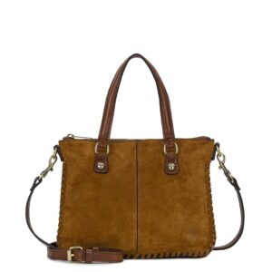 Brenna Satchel Crossbody - Suede
