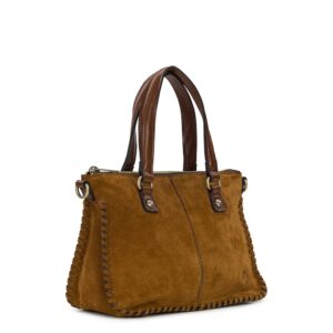 Brenna Satchel Crossbody - Suede