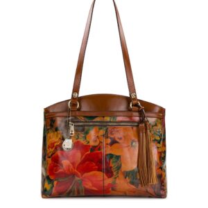 Poppy Tote - Multi Print