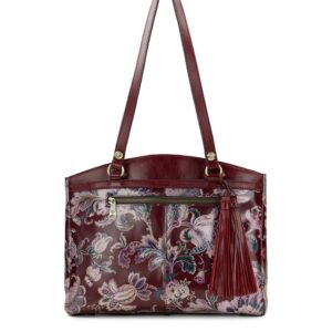 Poppy Tote - European Floral Tapestry